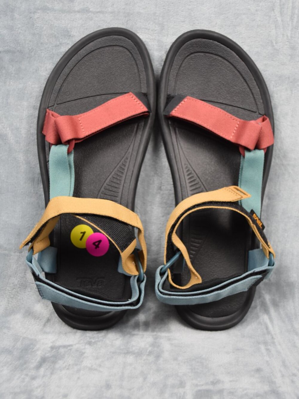 NWOT Teva Hurricane XLT2 Earth Multi Beach Hiking Sport Sandals Men Size 14 - Picture 6 of 10